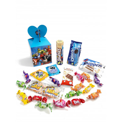 AVENGERS Mini Box ze słodyczami